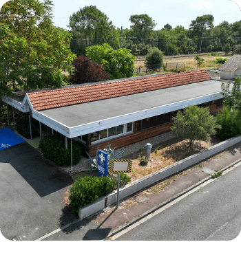 Voici la clinique vétérinaire des Dunes à Soulac-sur-Mer